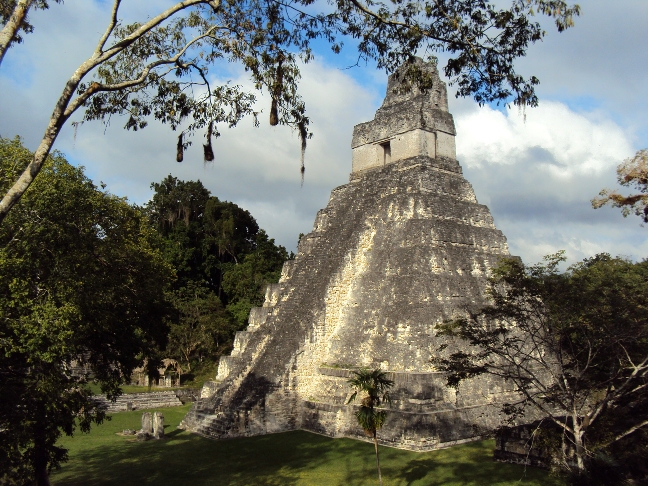 Tikal - the Temple of the Great Jaguar.